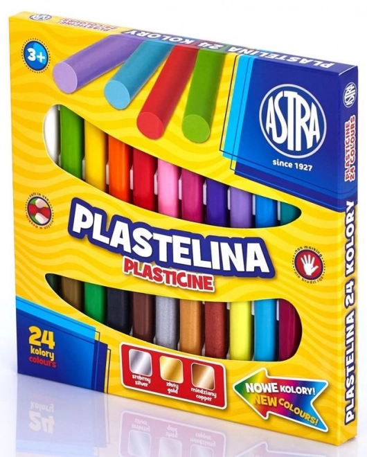 Astra plastelin 24 boja