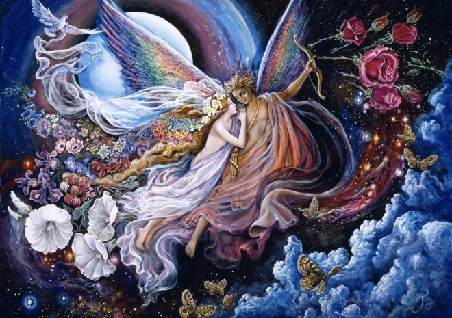 Grafika puzzle Psiha i Eros 1500 komada