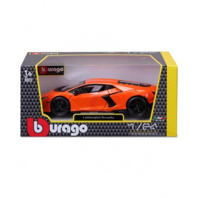 Bburago 1:24 Plus - Lamborghini Revuelto - Narančasta