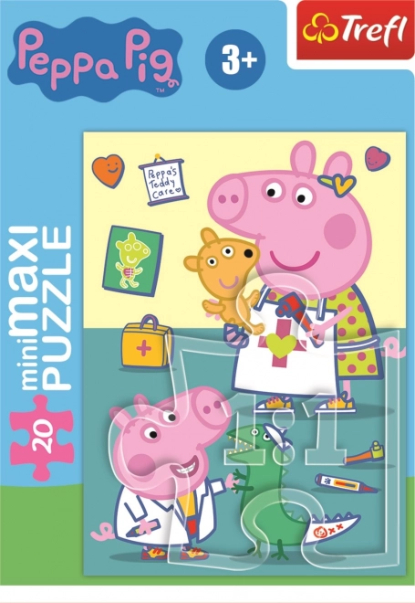 TREFL Puzzle Prase Peppa: Zdravstveni pregled 20 dijelova
