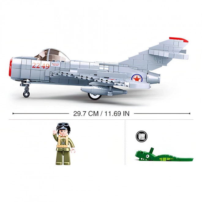 Sluban Građevni Set Mlazni Lovac MiG-15