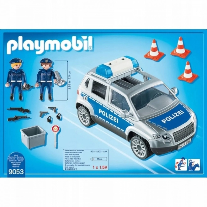 Komplet figurica City 9053 Policijsko terensko vozilo