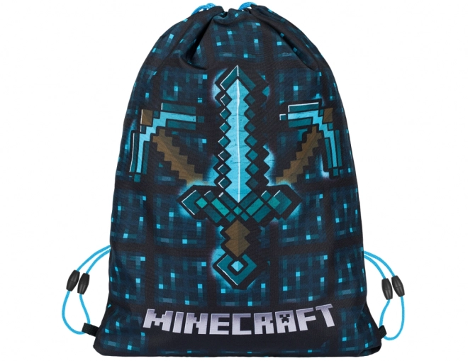 Minecraft 2 set plava sjekira i mač pernica i vrećica