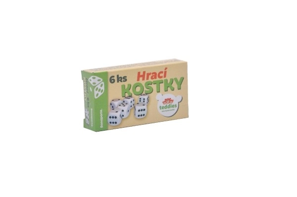 Set od 6 kockica za igranje