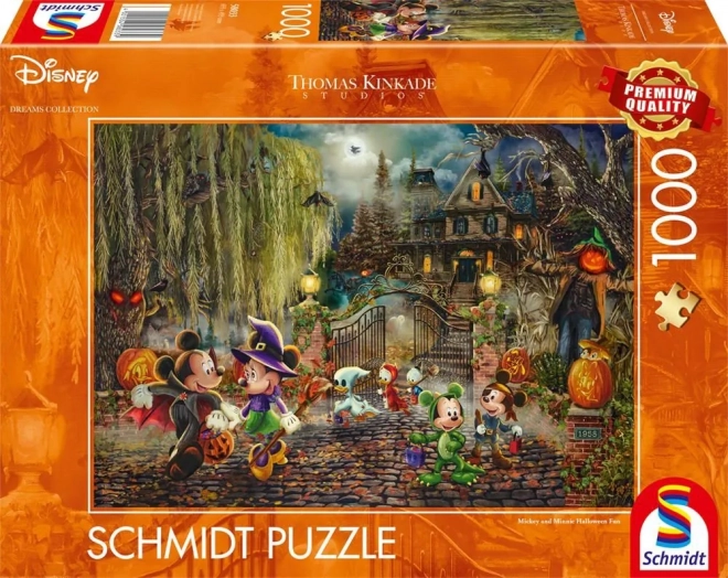 Puzzle Disney: Mickey i Minnie na Noć vještica 1000 komada