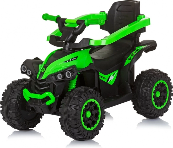 Guralica s upravljačkom šipkom i krovićem ATV zelena