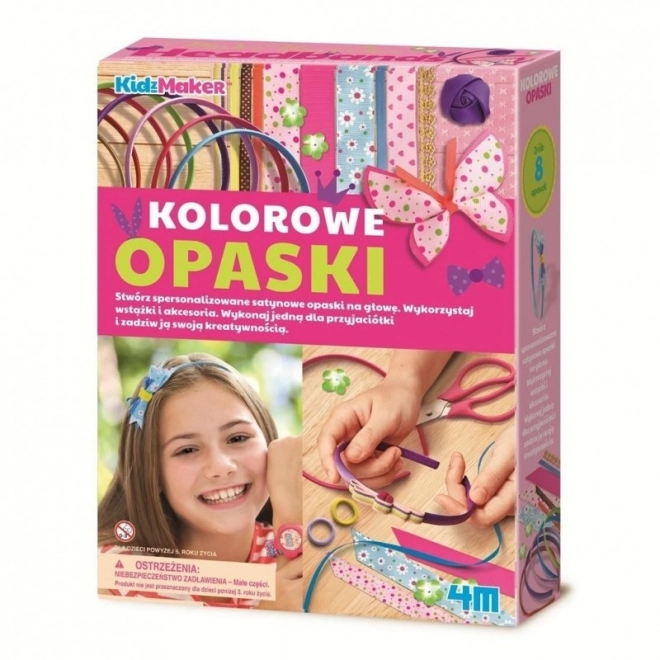 Kreativni set Šarene trake za kosu