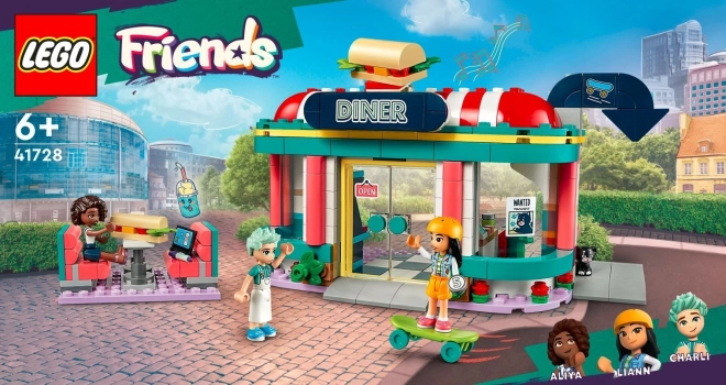 LEGO® Friends 41728 Bistro u centru gradića Heartlake