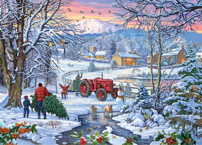 GIBSONS Puzzle Nosimo bor 1000 dijelova