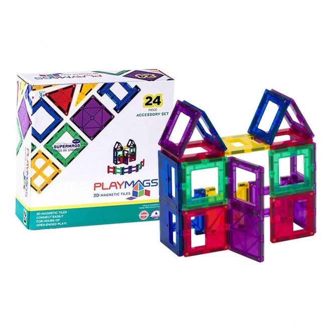 Magnetske kocke 3D Playmags set 24 kom