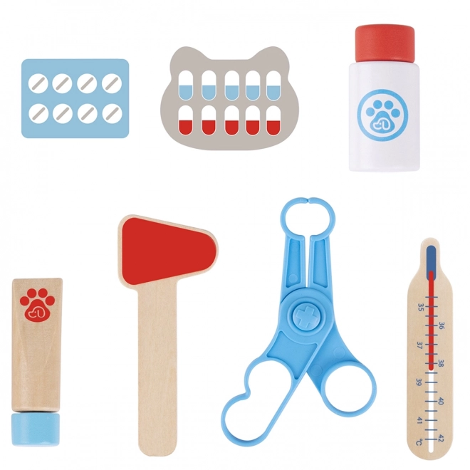 Tooky Toy veterinarski set s torbom 17 dijelova