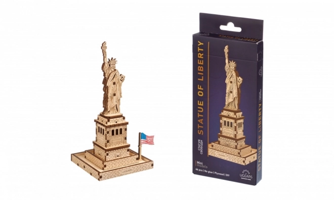 3D drveni model Kip Slobode