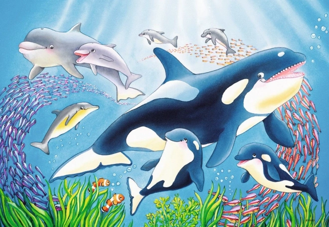 Puzzle podmorska ljepota 2x24 komada