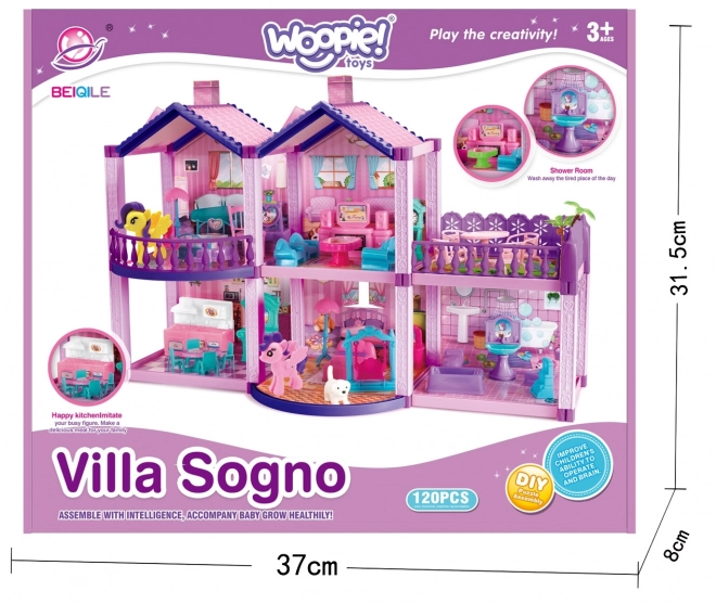 Kućica za lutke PONY FANTASY VILLA