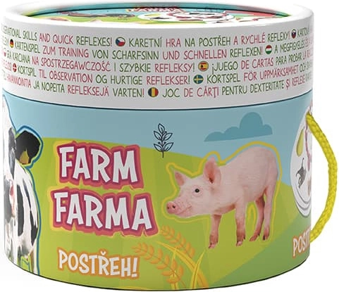 Zapažajna kartaška igra FARMA s bojankom