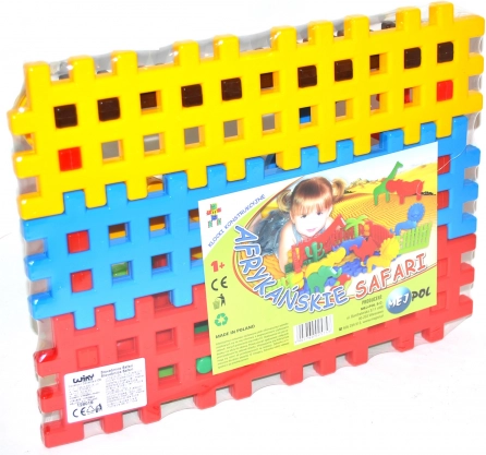 plastična građevna igra safari
