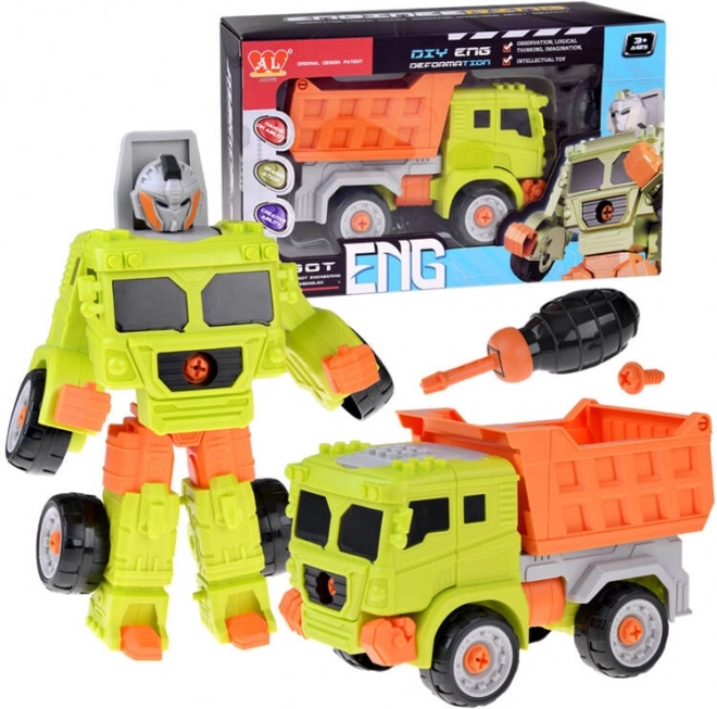 Super građevinski auto-robot 2u1 – Kiper
