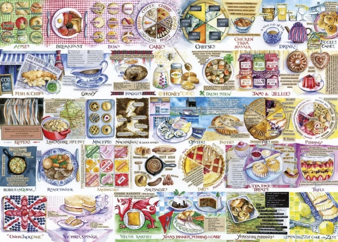 Slagalica Gibsons Pork Pies and Puddings 1000 dijelova