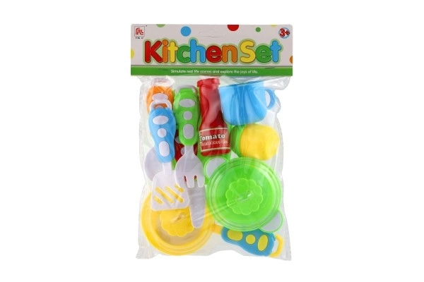 Set posuđa plastika u vrećici 18,5x26x6cm