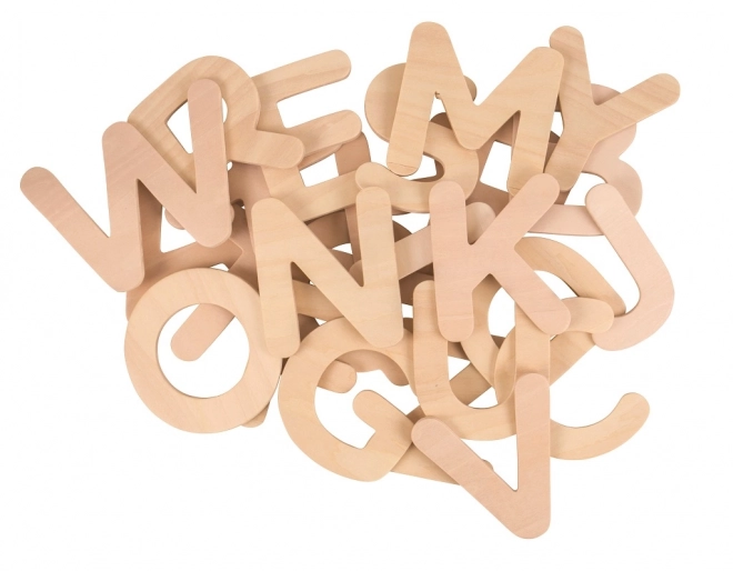Bigjigs Toys Drvena abeceda velika slova