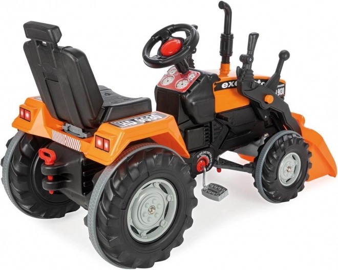 Pilsan Traktor na pedale s lopatom XXL narančasti