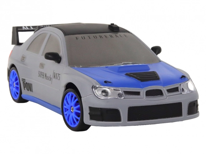 Daljinski upravljani sportski auto R/C 1:24 zamjenjivi kotači – sivo
