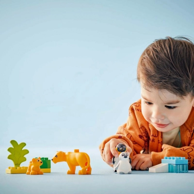 Lego Duplo Obitelj divljih životinja: Pingvini i lavovi