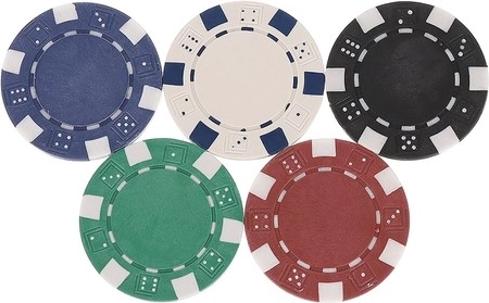 Profesionalni žetoni s metalnom jezgrom (10 g)