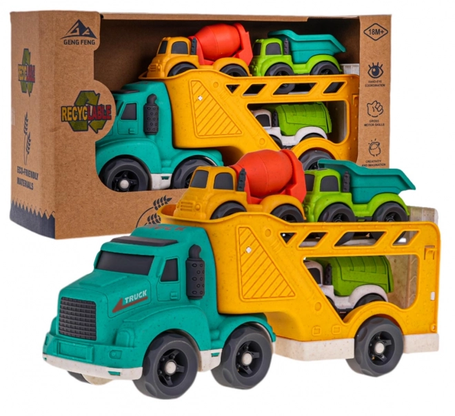 Ekološki set vozila kamion + automobili