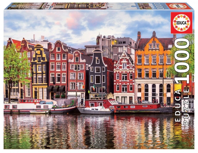EDUCA Puzzle Plesne kuće, Amsterdam 1000 dijelova