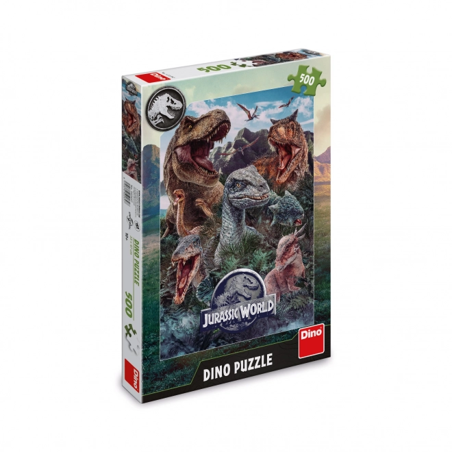 Puzzle Jurski Svijet 500 dijelova