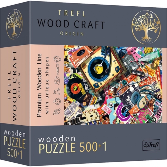 TREFL drvene dvostrane puzzle U svijetu glazbe 501 komad
