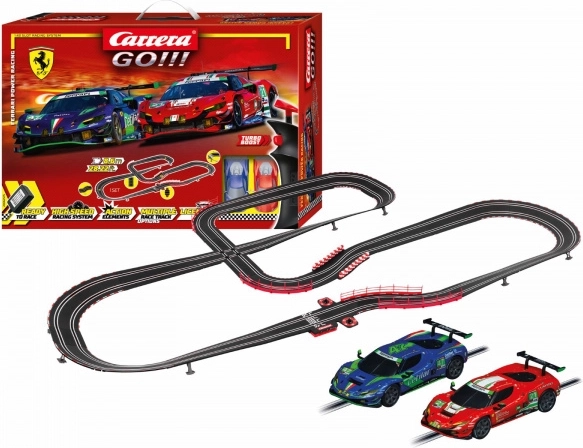 Autotrk Carrera GO Ferrari Power Racing 8,6 m