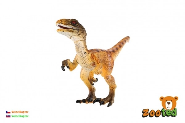 Velociraptor zooted plast 16cm u vrećici