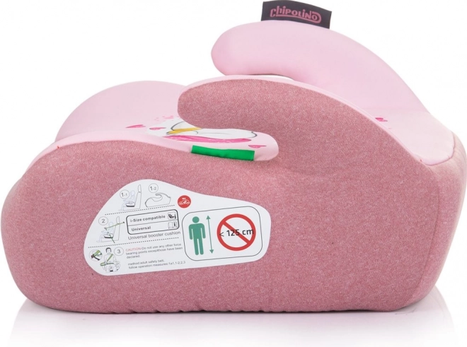 CHIPOLINO Podizna sjedalica Uty i-Size 125-150cm, Jednorogi