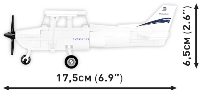 Cobi građevni set Cessna 172 Skyhawk 160 kocki bijela