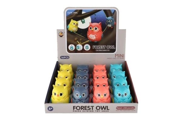 Sovi Happy Owl plastične 7x8 cm vozne