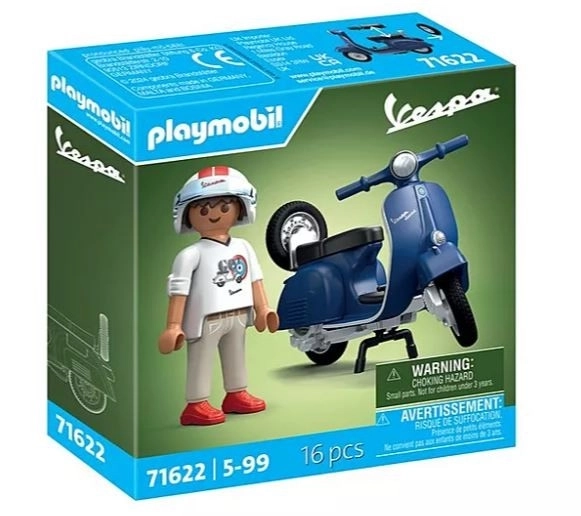 Sada figurica Playmobil Vespa 150 Sprint Veloce 1969 plava