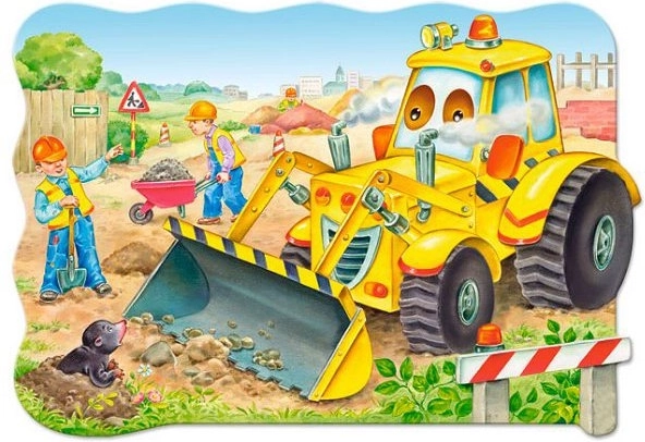Puzzle MAXI 20 dijelova – bager u akciji