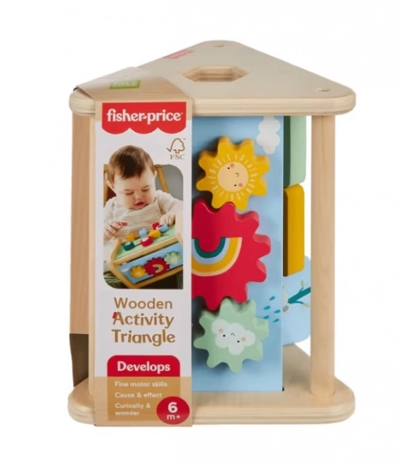 Drveni aktivni trokut Fisher-Price