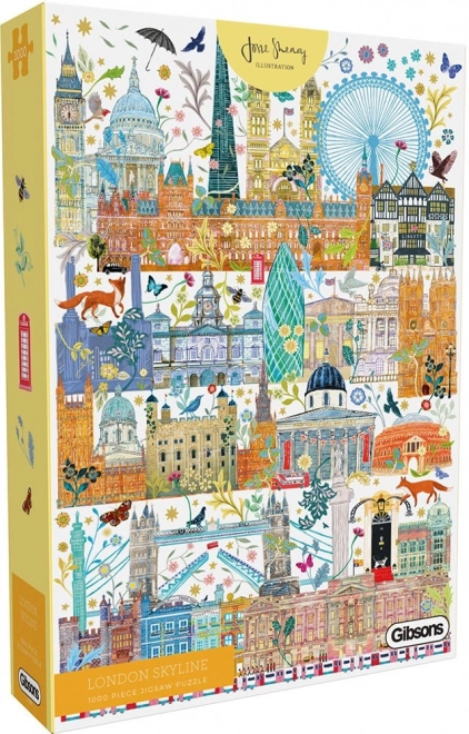 GIBSONS Puzzle Londonski panoramski pogled 1000 dijelova