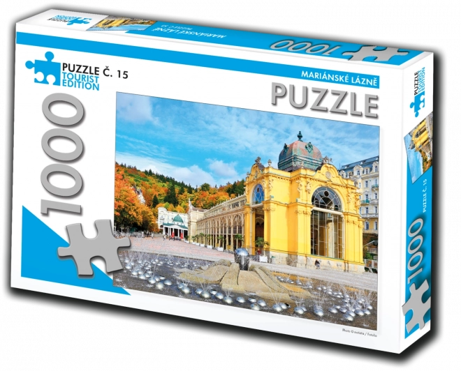 Turističke puzzle Mariánské Lázně 1000 komada
