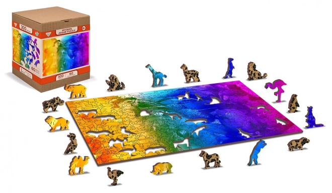 Drvene puzzle Ptičiji raj