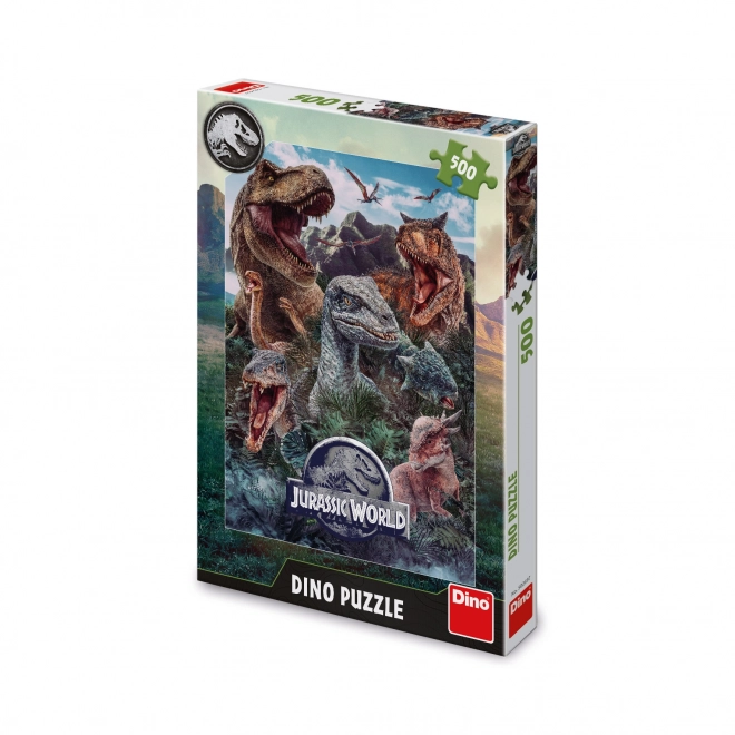 Puzzle Jurski Svijet 500 dijelova