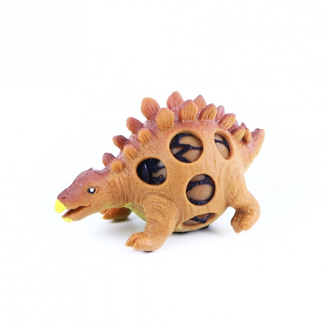 Antistresna dinosaurov lopta s otvorima