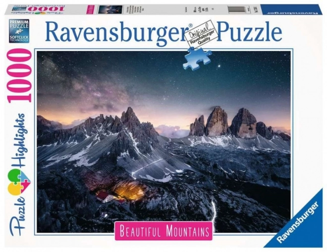Puzzle tri tornja Dolomiti 1000 dijelova Ravensburger
