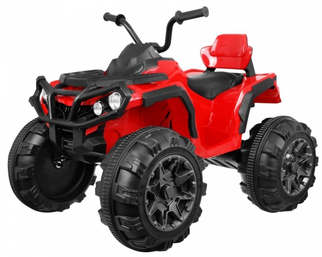Četverokotač ATV 2,4GHz na baterije za djecu Crvena + Daljinski upravljač + EVA kotači + MP3 radio + Polagani start