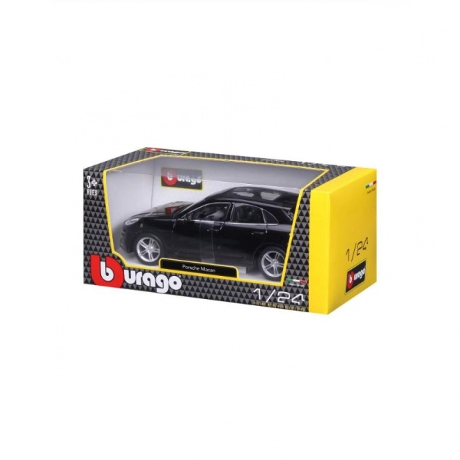 Bburago 1:24 Porsche Macan crne 18-21077