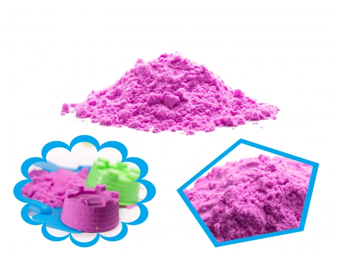 Kinetički pijesak 1kg – Ljubičasti