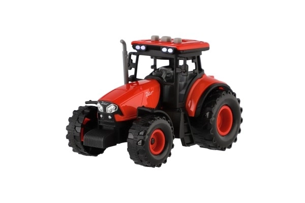 Traktor Zetor s prikolicom s svjetlosnim i zvučnim efektima - 36 cm